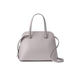 Kate Spade Light Gray Dome Satchel Bag